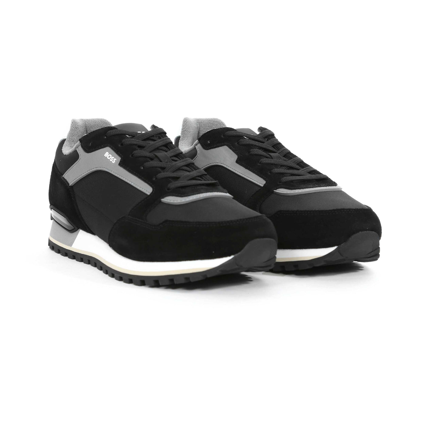 BOSS Parkour L Runn sdnyt Trainer in Black Charcoal Pair