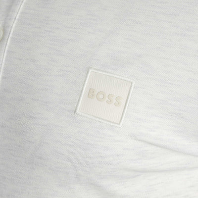 BOSS Passenger Polo Shirt in Light Beige Logo