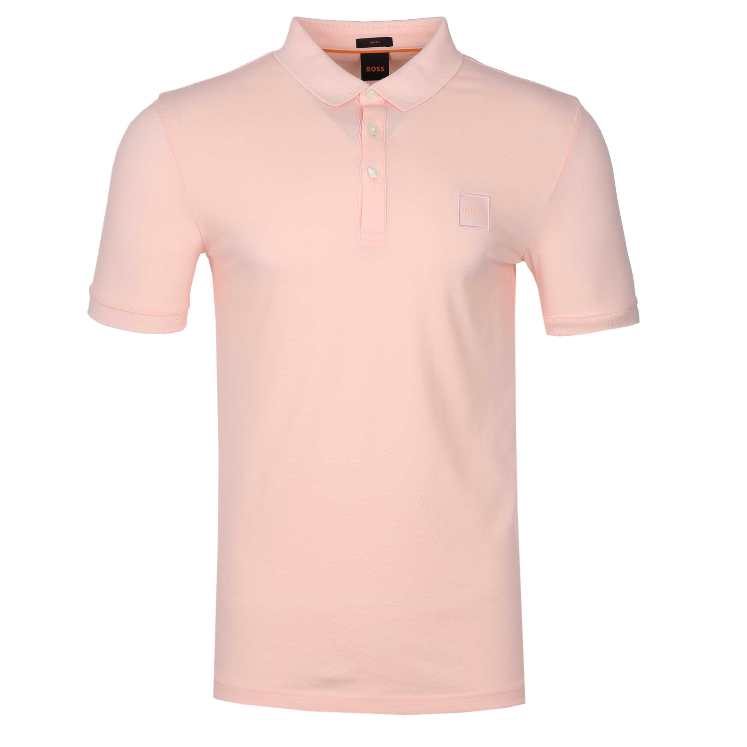 BOSS Passenger Polo Shirt in Pink