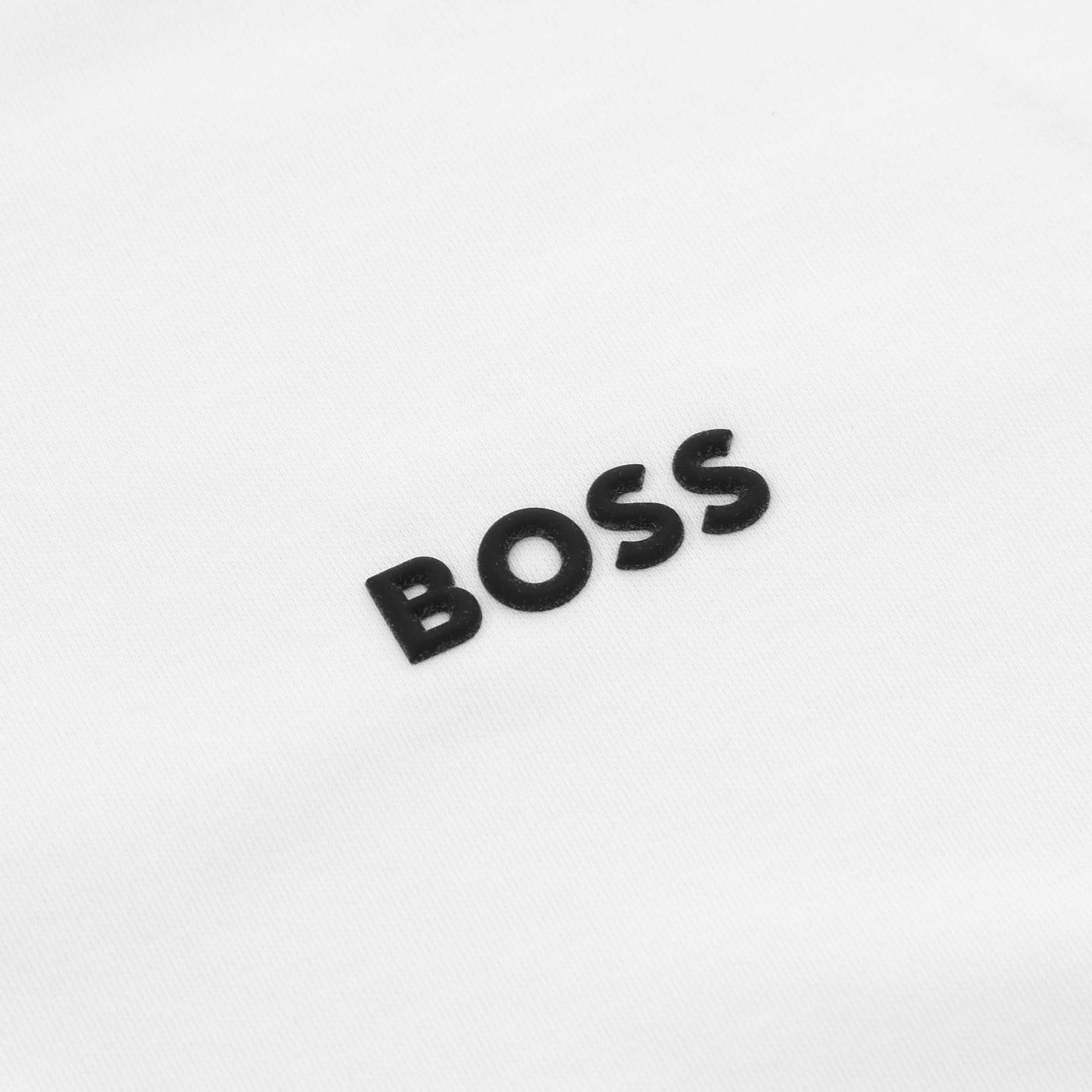 BOSS Paule Polo Shirt in White Logo