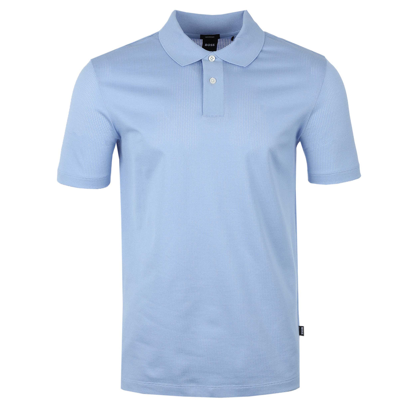 BOSS Piket 38 Polo Shirt in Sky Blue