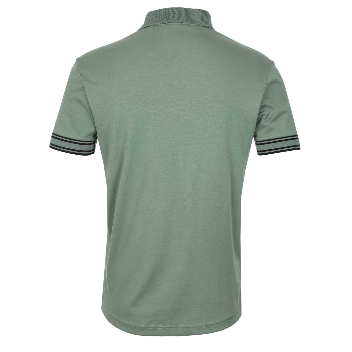 BOSS Polo Zone Polo Shirt in Open Green back