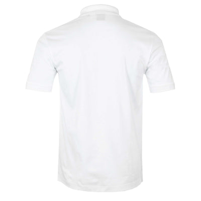 BOSS Polston 11 Polo Shirt in White Back