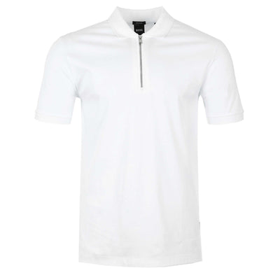 BOSS Polston 11 Polo Shirt in White