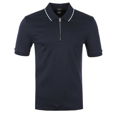 BOSS Polston 32 Polo Shirt in Navy