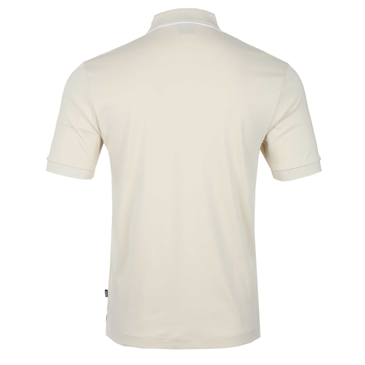 BOSS Polston 32 Polo Shirt in Open White Back