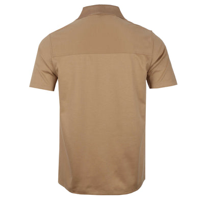 BOSS Powell 11 SS Shirt in Medium Beige