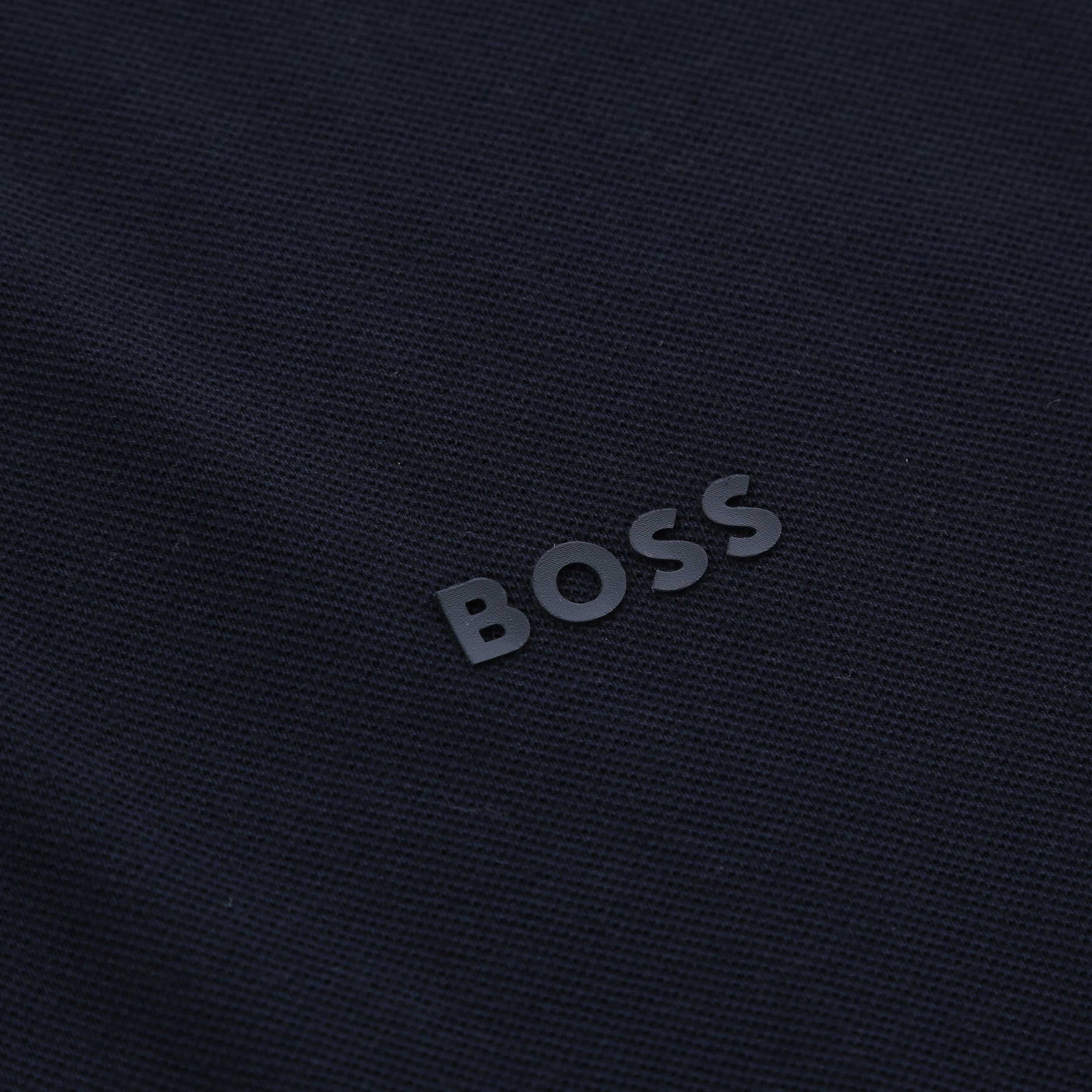 BOSS Prime Polo Shirt in Navy logo