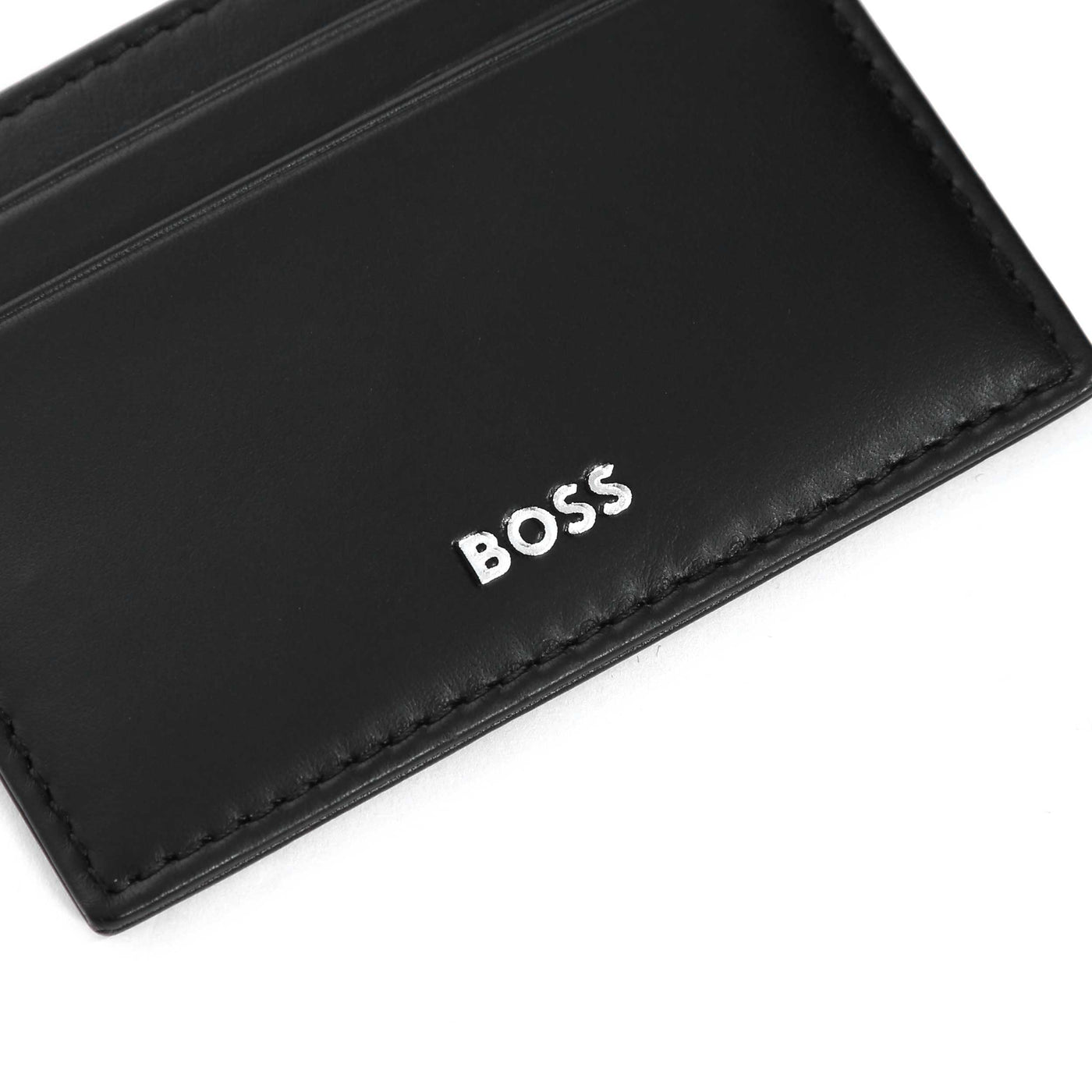 BOSS Randy N Card Case in Black Logo