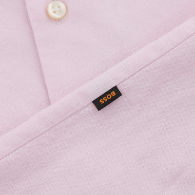 BOSS Rash 2 M Short Sleeve Shirt in Pink Logo2