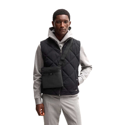 BOSS Ray N Envelope Man Bag in Black
