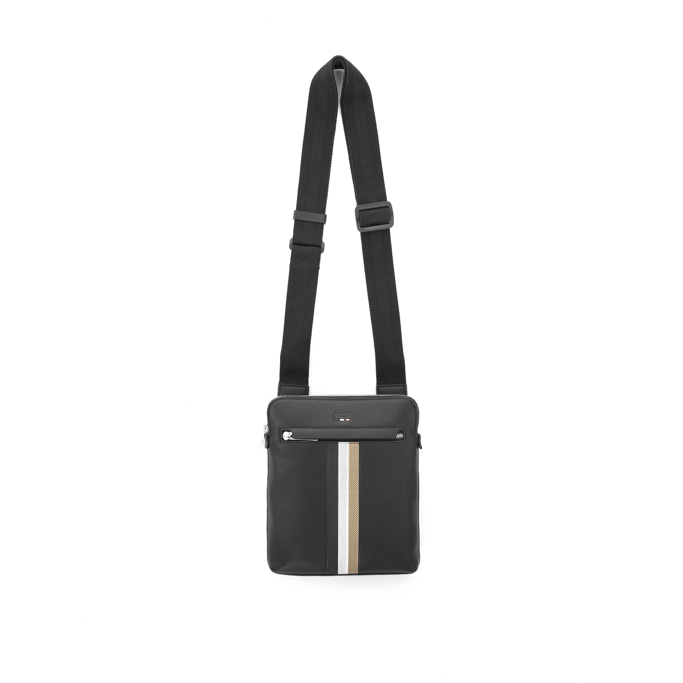 BOSS Ray S S Zip Env Bag in Black