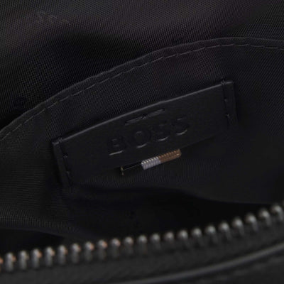 BOSS Ray_N_NS Zip Man Bag in Black Inside