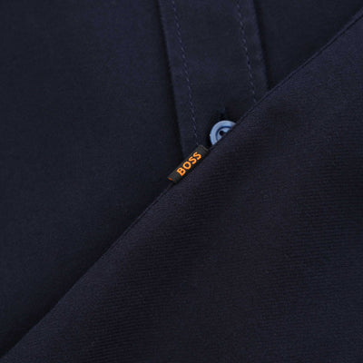 BOSS Rickert M Shirt in Dark Blue Logo Tab