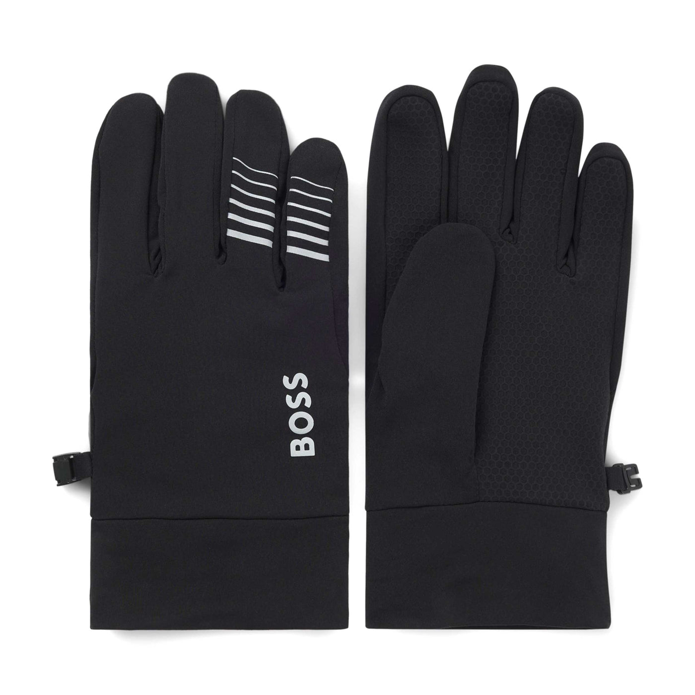 BOSS Running Gloves 4 in Black