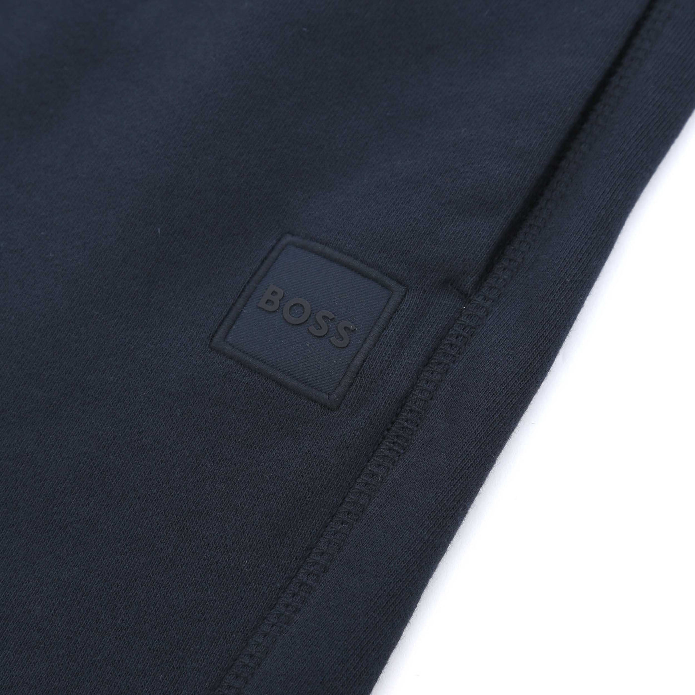 BOSS Sewalk Sweat Short in Navy Logo