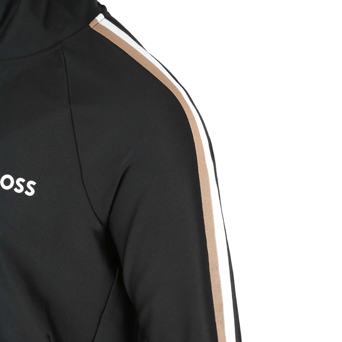 BOSS Sicon MB 1 Sweat Shirt in Black Detail