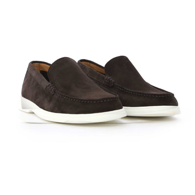BOSS Sienne Loaf sd N Shoe in Dark Brown Front