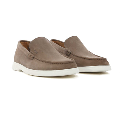 BOSS Sienne Loaf sd N Shoe in Medium Beige Front