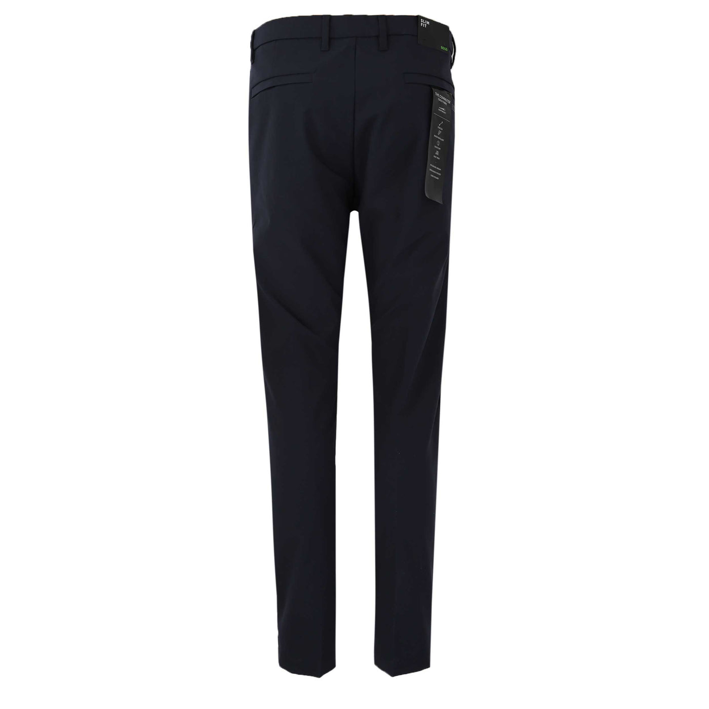 BOSS T Commuter Slim TekCo Trouser in Dark Blue Back