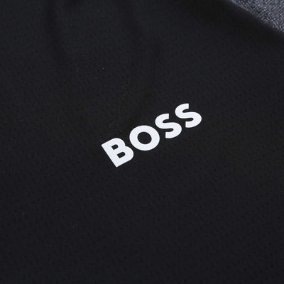 BOSS TS TOC Matchball T Shirt in Black Logo