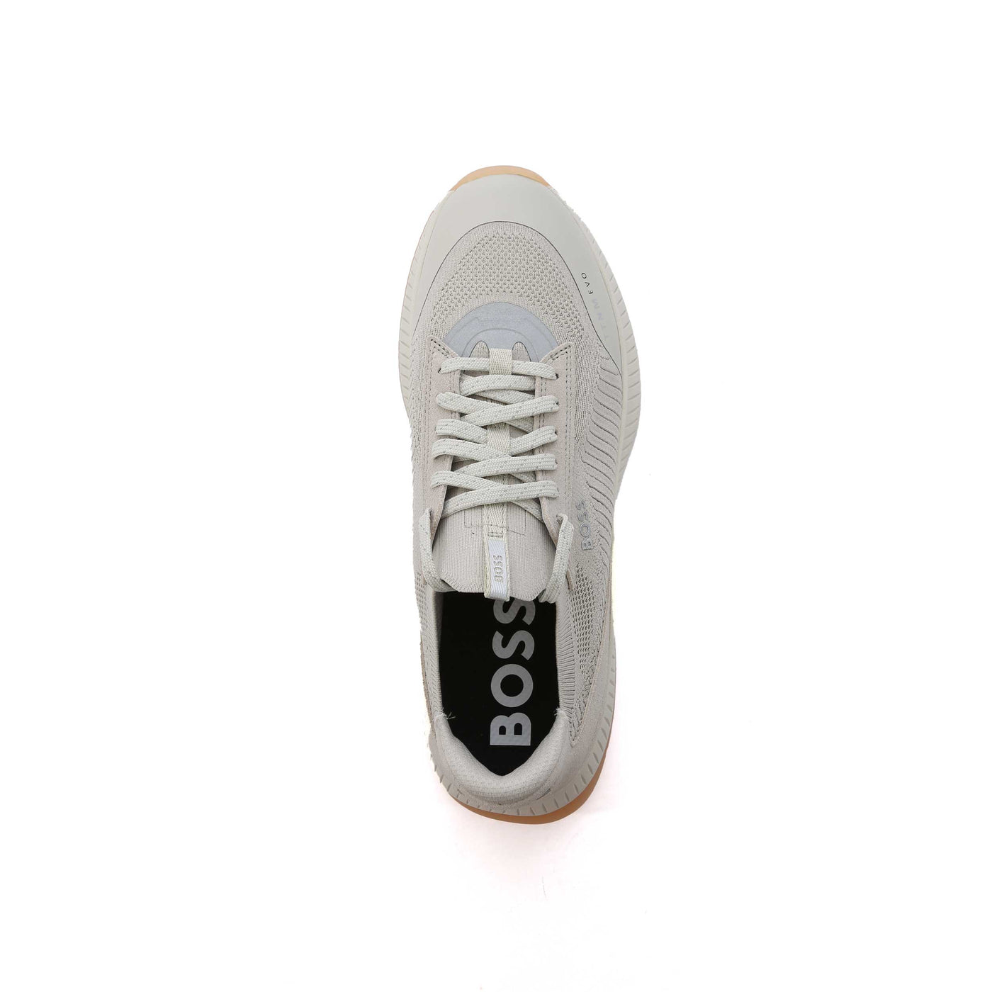 BOSS TTNM EVO Slon knsd Trainer in Beige Birdseye