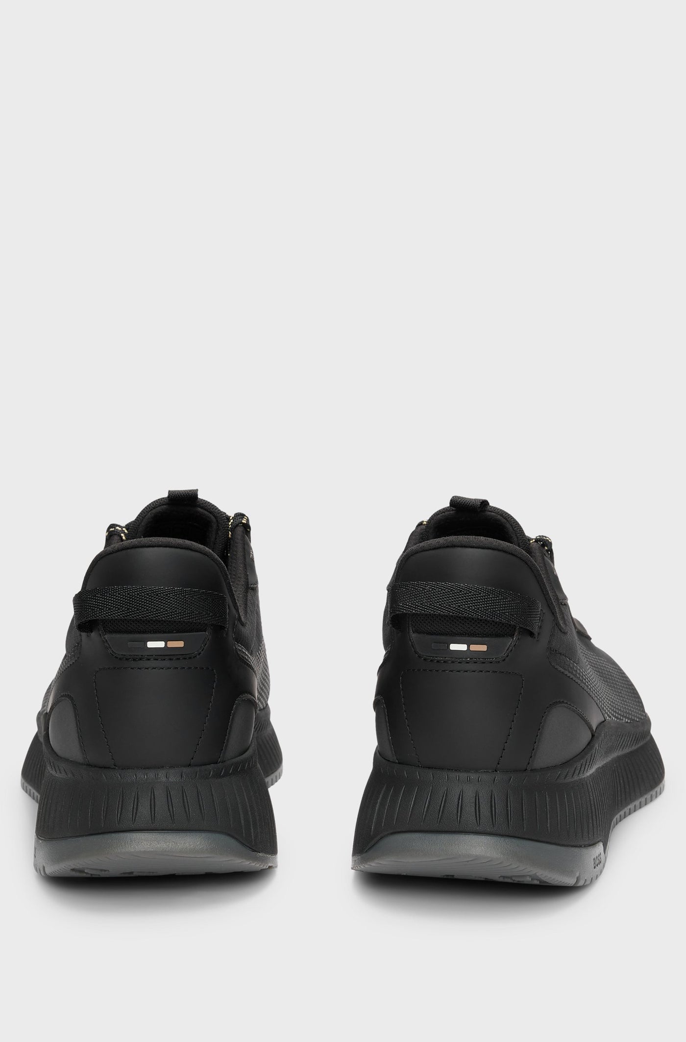 BOSS TTNM EVO_Runn_rsth Trainer in Black Heel