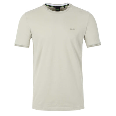 BOSS Taul T Shirt in Light Beige