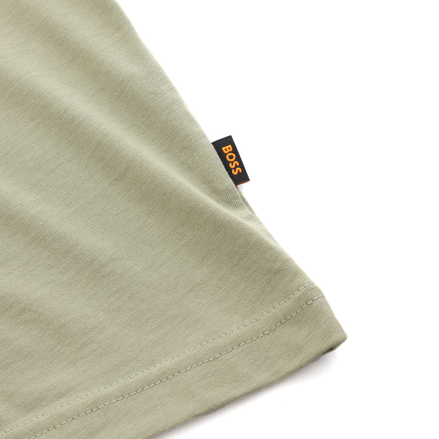 BOSS Te_Animali T-Shirt in Sage Detail