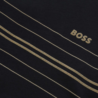 BOSS Tee 7 T Shirt in Black Print