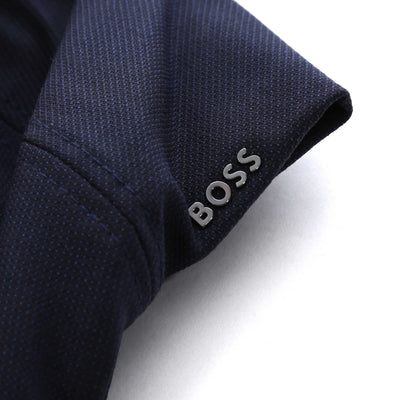 BOSS Trystan TW Flat Cap in Dark Blue Logo