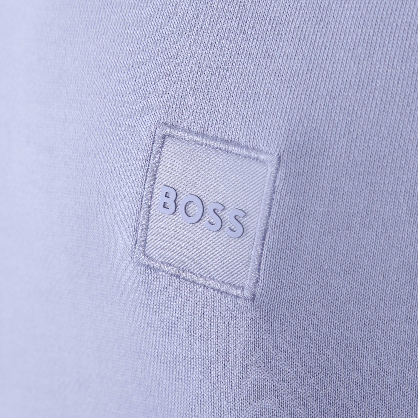 BOSS Westart Sweat Top in Lilac Logo