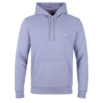 BOSS Wetalk Hoodie Sweat Top in Lilac