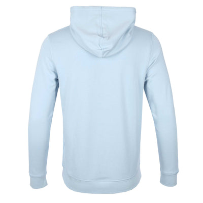 BOSS Wetalk Hoodie Sweat Top in Sky Blue Back