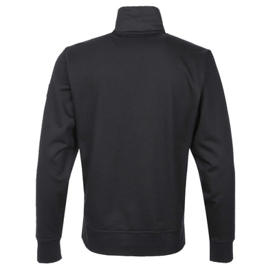 BOSS Ze Puff Sweat Top in Black Back