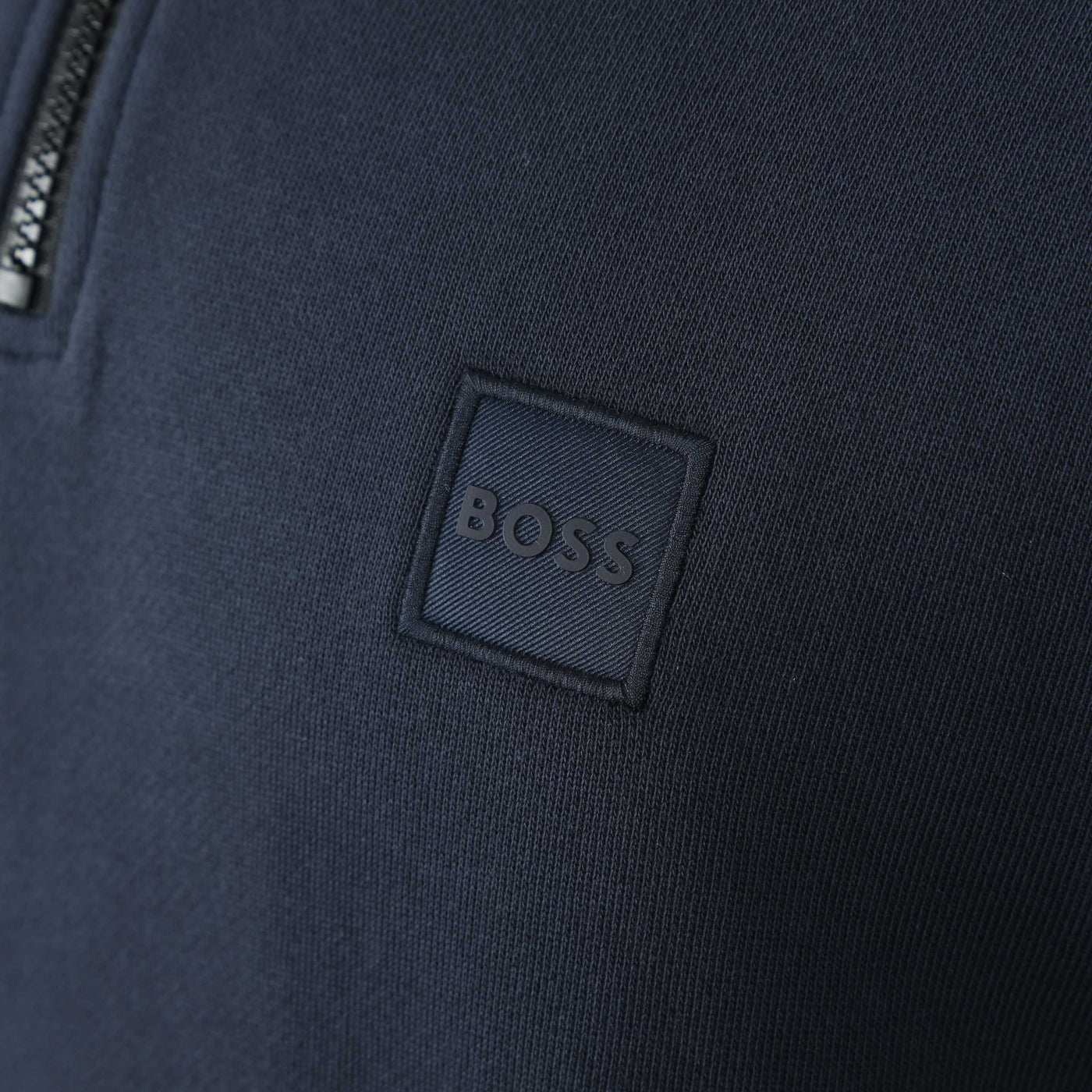 BOSS Zetrust Sweat Top in Navy Logo