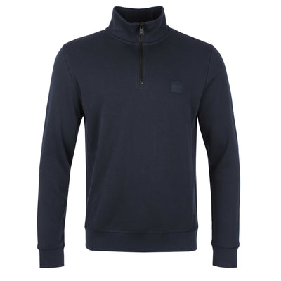 BOSS Zetrust Sweat Top in Navy