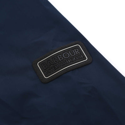 Barbour Gorley Casual Jacket in Navy Logo