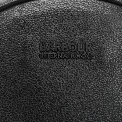 Barbour Kilburn Backpack in Black Logo