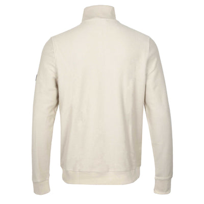 Barbour Samuel Funnel Neck Sweatshirt in Mist Back