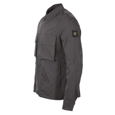 Belstaff Hedger Overshirt in Slate Side