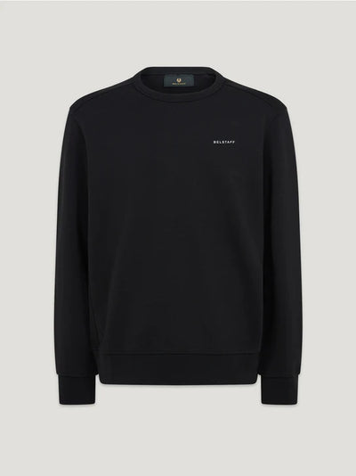 Belstaff Alloy Crewneck Sweat Top in Black