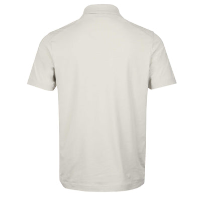 Belstaff Alloy Polo Shirt in Stone Beige Back