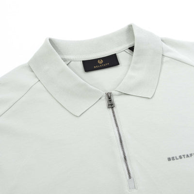 Belstaff Alloy Polo Shirt in Mercury Collar