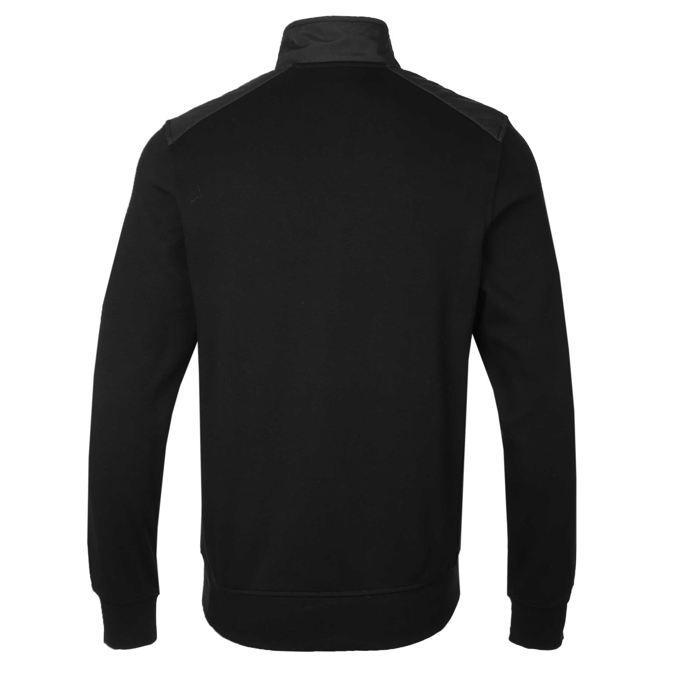 Belstaff Alloy Quarter Zip Sweat Top in Black Back