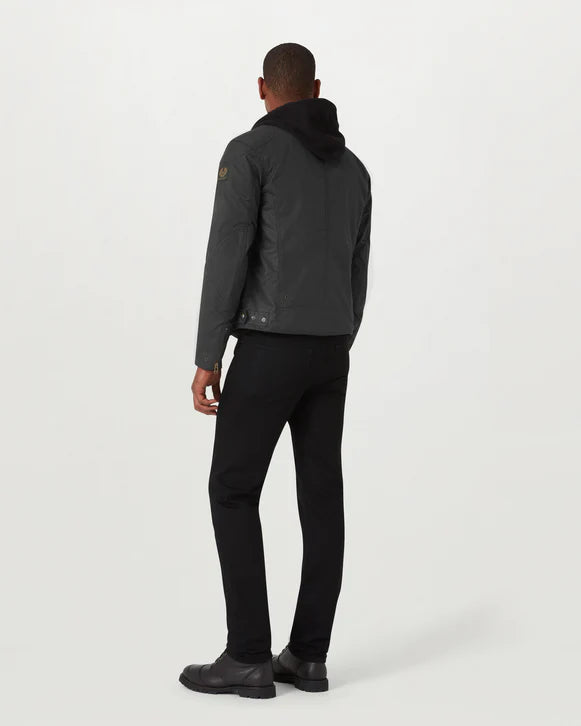 Belstaff Ariel Motorcycle Jacket in Black Model Back