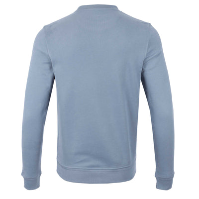 Belstaff Classic Sweat Top Blue Flint Back