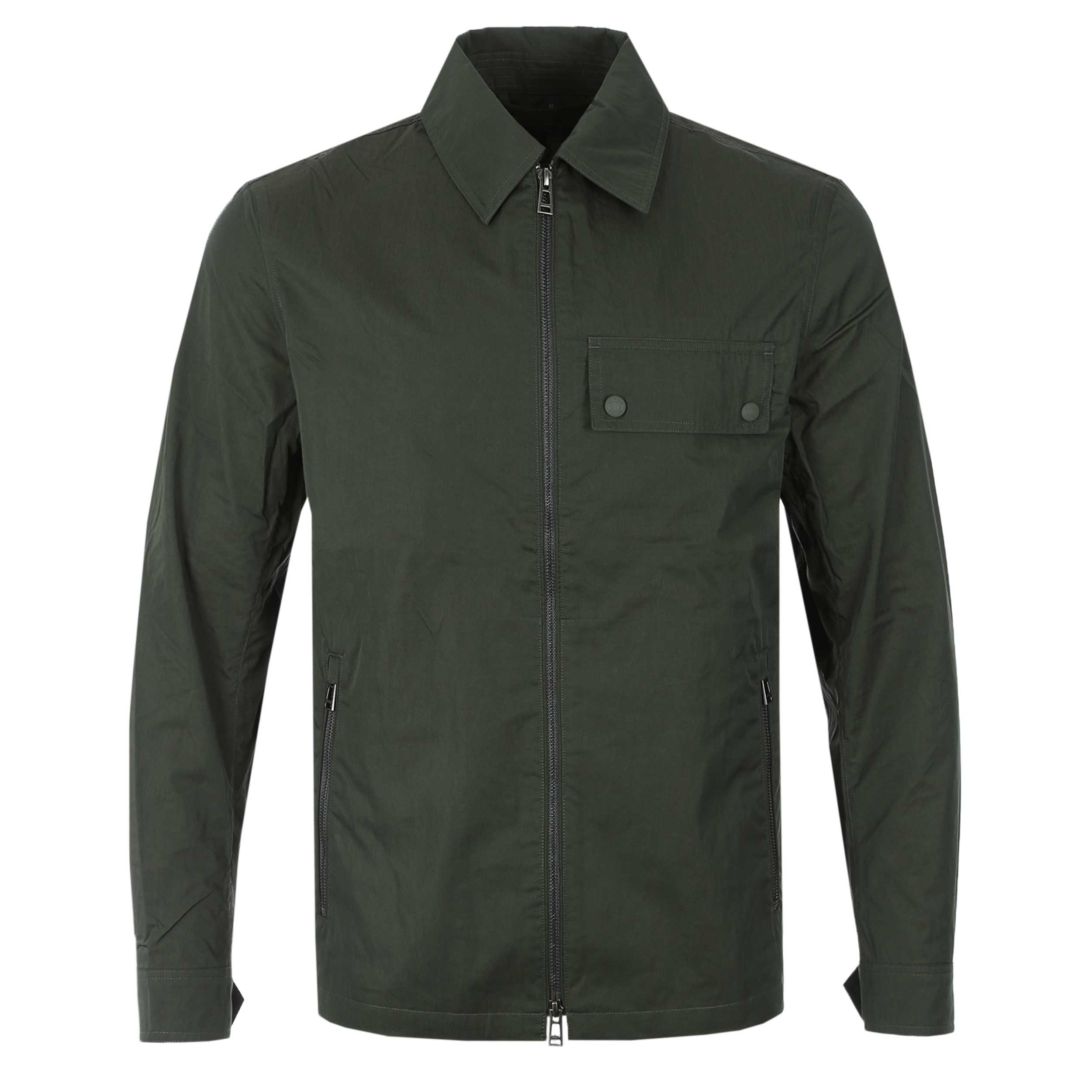 Belstaff Depot Overshirt in Tile Green