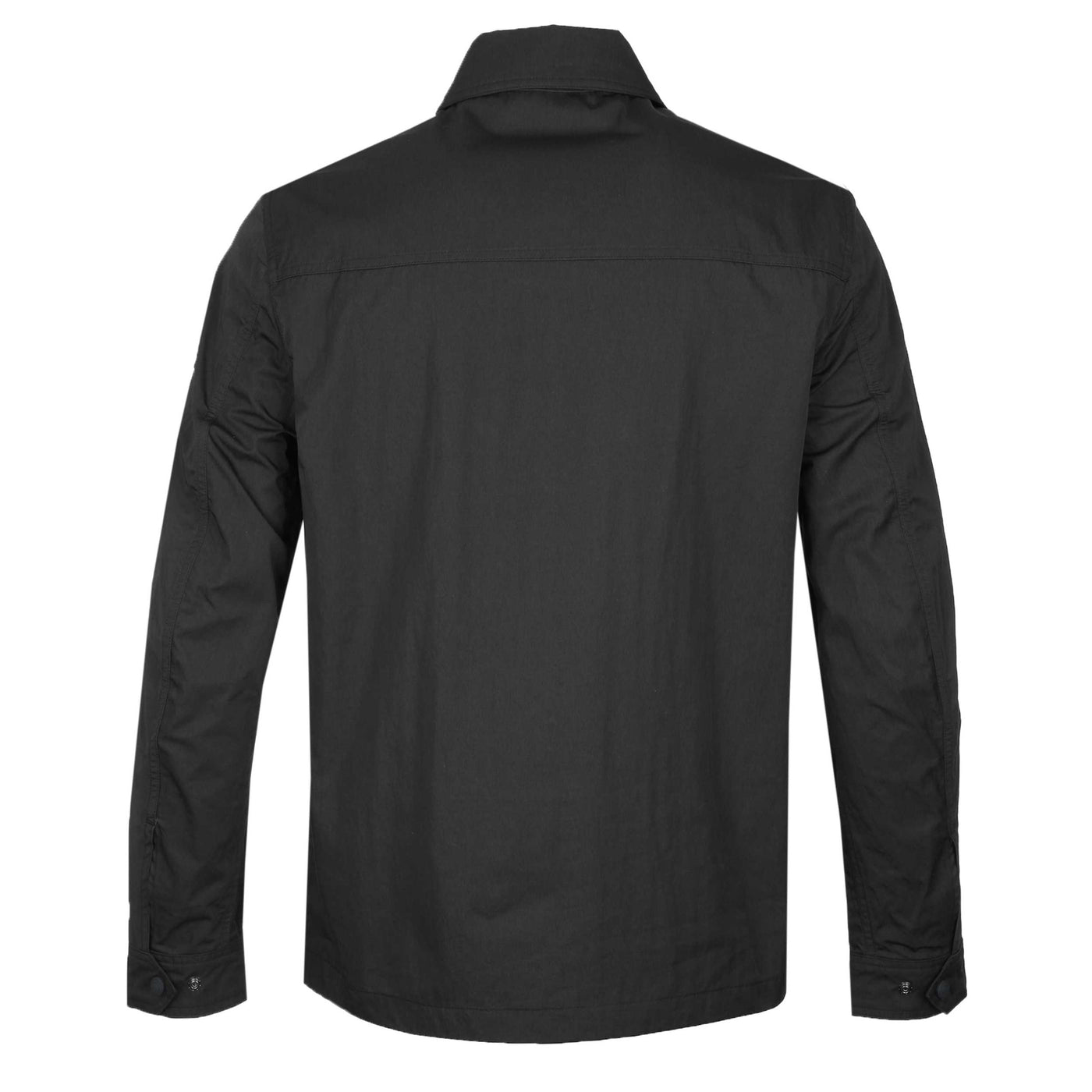 Belstaff Drome Overshirt in Black Back