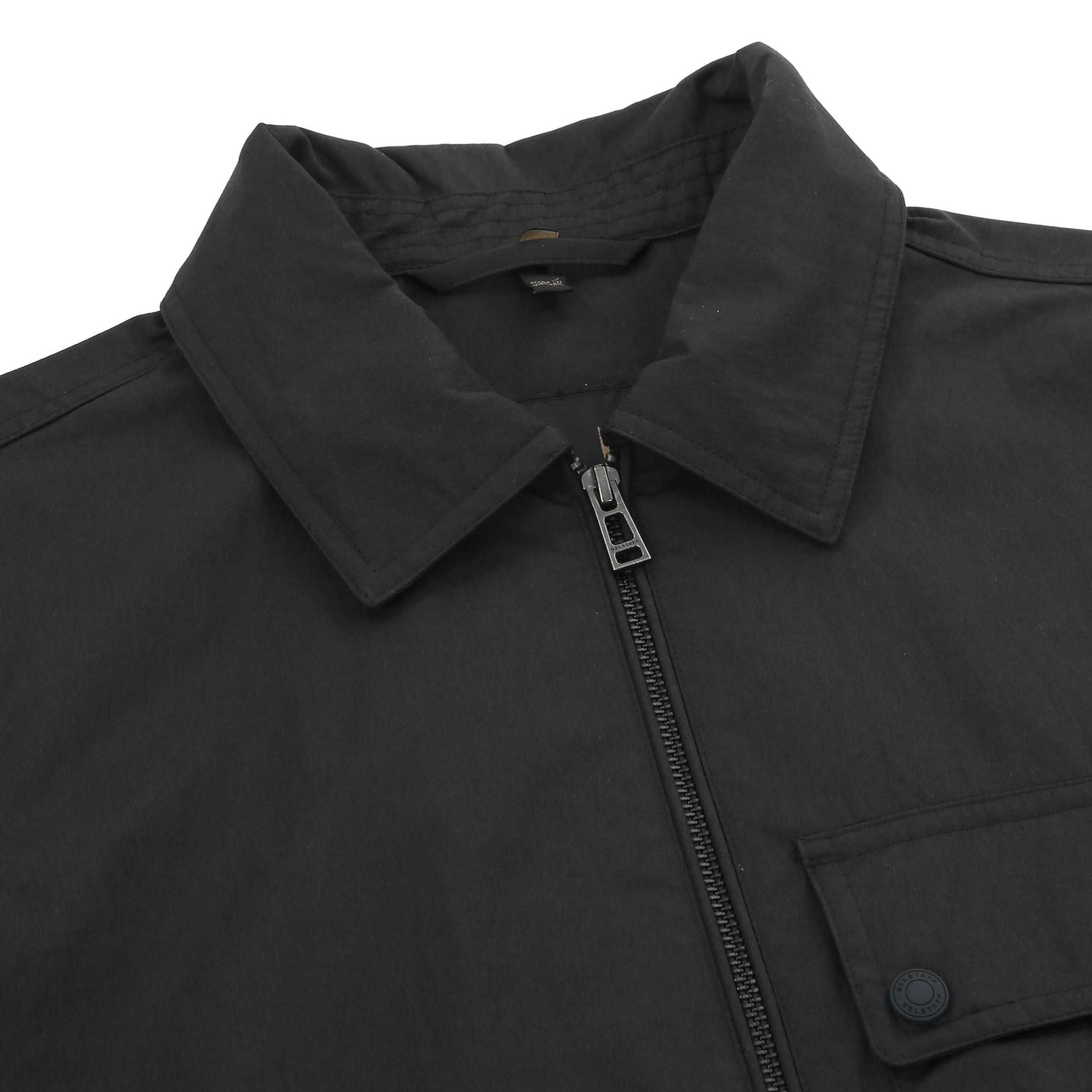 Belstaff Drome Overshirt in Black Collar